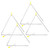 Pack of Four 12" Triangles