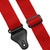 Tiger STP2 Nylon Guitar Strap for Acoustic, Electric & Bass Guitars - Red