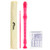 Tiger Descant Recorder - Pink - Carry Case & Cleaning Rod