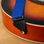 Tiger Guitar Strap with Pick Holders & Picks - Blue