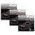  TIGER Fluorocarbon Black Ukulele Strings for Soprano and Concert Ukes - 3 sets