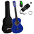 Classical Guitar - Blue 3/4 Size Guitar Inc Tuner, Bag, Picks & Strap Age 9-11