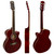 Tiger ACG1-RD34 Acoustic Guitar with Steel Strings - 3/4 Size - Red
