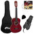 Tiger Childrens 1/2 Size Classical Guitar Package - Red
