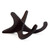 Wooden Ukulele Stand by World Rhythm - Detachable Uke Stand Holder - Black