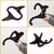 Wooden Ukulele Stand by World Rhythm - Detachable Uke Stand Holder - Black