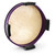 World Rhythm FD-10 10" Wooden Floor Drum with Rubber Feet and 2 Beaters for Children
