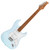 Tiger ELG-LBL Full Size Electric Guitar -Maple Neck, SSS Pickups, Light Blue