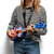 Tiger Soprano Ukulele Starter Pack- Tuner, Strap, Bag, Pick, Strings- Union Flag