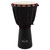 World Rhythm 9 Inch Djembe Drum -Wooden Mahogany African Hand Drum - Black 