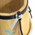 World Rhythm 6" & 7" Beginners Oak Bongo Drums - Natural Finish Bongos