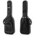 World Rhythm Bass Guitar Padded Gig Bag - 18mm Padding, Rucksack Straps - Black