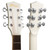 Tiger ACG1-WH34 Acoustic Guitar with Steel Strings - 3/4 Size - White