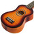 Tiger Soprano Beginner Ukulele with Gig Bag, Felt Pick Aquila Strings - Sunburst