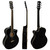 Tiger Black Electro Acoustic Guitar for Beginners with 6 Months FREE Lessons