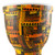 World Rhythm 8" Pretuned Synthetic Djembe Hand Drum - Orange Festival Drum