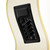 Tiger White Electro Acoustic Guitar for Beginners with 6 Months FREE Lessons