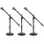 Tiger Pack of 3 Desktop Microphone Stands