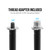 Tiger Pack of 3 Desktop Microphone Stands