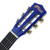 Tiger Left Handed 1/2 Size Blue Kids Classical Guitar Package