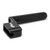 Black Tiger guitar string winder with ribbed handle and open tuner key socket on a white background.