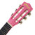 Tiger Left Handed 1/2 Size Pink Kids Classical Guitar Package
