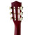 Tiger Left Handed 1/2 Size Red Kids Classical Guitar Package