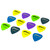 Tiger Guitar Plectrums with Pick Tin - 24 Gel 0.46mm