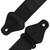 Tiger Ukulele Strap Pack Uke Strap, Neck Tie, Strap Button, Felt Picks - Black