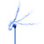 Tiger Portable Easy Folding Sheet Music Stand - Blue