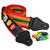 Tiger Reggae Nylon Guitar Strap with Pack of 12 Free Picks