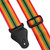 Tiger Reggae Nylon Guitar Strap with Pack of 12 Free Picks