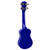 Soprano Ukulele for Beginners in Blue with Uke Bag & Tuner