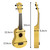 Mad About Soprano Beginners Ukulele with Bag, Pick & Carbon Strings – Mellow Yellow