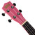 Soprano Ukulele for Beginners in Pink with Uke Bag & Tuner