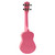 Soprano Ukulele for Beginners in Pink with Uke Bag & Tuner