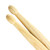 Hickory 5A Drumsticks by World Rhythm - Wood Tip 5A Drum Stick Brick - 12 Pairs