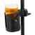 Clamp-On Drink Holder for Music Stand Mic Stand Drum Kit Cup Mount Tiger