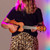 Lifestyle image of the Mad About Natural Wood soprano ukulele being played. Lightweight beginner ukulele with carbon strings, geared tuning pegs and a compact 21-inch design, ideal for children, students and first-time players learning chords, strumming and basic techniques.
