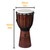 Djembe Drum 60cm Hand Carved Rope-Tuned 11” Synthetic Head World Rhythm