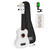 Mad About White Soprano Ukulele Starter Pack including a protective gig bag, clip-on digital tuner, spare strings, plectrum and colourful fretboard note stickers. Complete beginner ukulele set for children, students and first-time players.