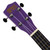 Soprano Ukulele for Beginners in Purple with Uke Bag & Tuner