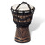 Djembe Drum 30cm Hand Carved Rope‑Tuned 7" Goatskin Head World Rhythm