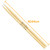5A Nylon Tip Hickory Drumsticks by World Rhythm
