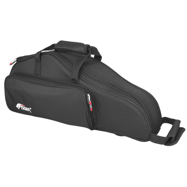 Tiger INC4-BK Alto Sax Case 22mm Deluxe Padded Saxophone Case 60 x 8 x 25 cm
