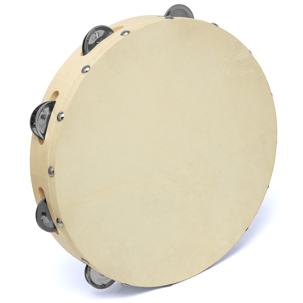 Tiger 10" Tambourine Single Row