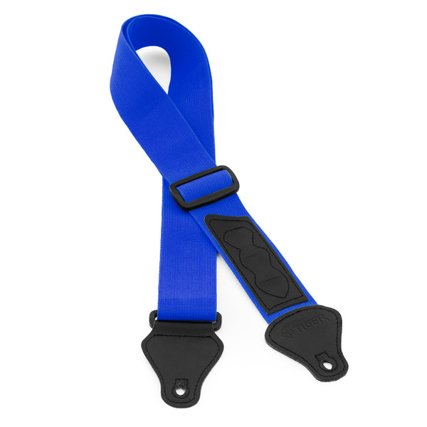Tiger UAC4 Ukulele Strap for Soprano, Concert, Tenor and Baritone Ukes - Blue