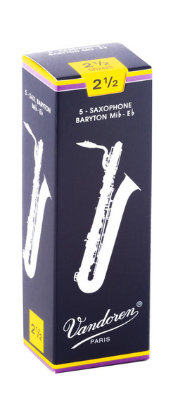 Vandoren Bari Sax Traditional Reeds, Box of 5
