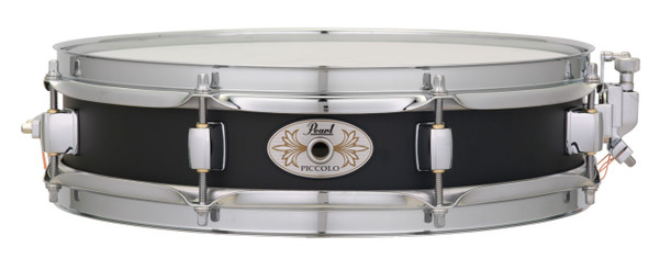 Black Steel 13"x3" Snare Drum