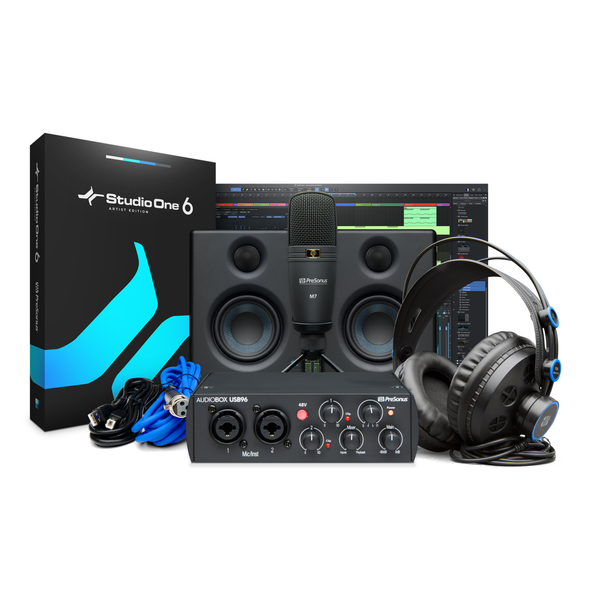PreSonus AudioBox USB 96 Studio Ultimate Bundle - 25th Anniversary Edition
